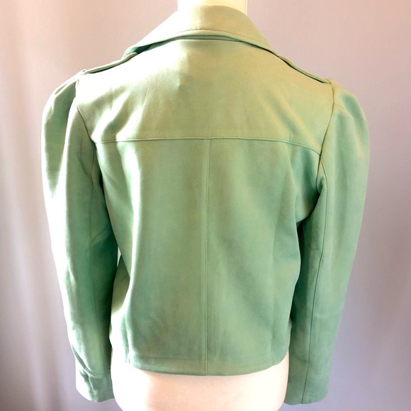 π lauren conrad moto jacket flirty green - Picture 5 of 8